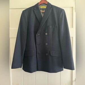 Navy Double Breasted Blazer